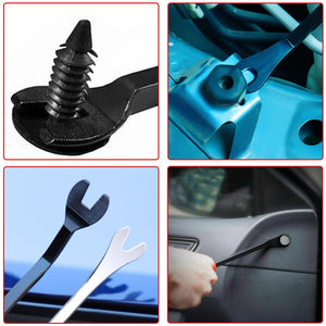 Auto Fastener Clips Set Mixed Car Body Push Pin Rivet Bumper Door Trim Panel Retainer Fastener Kit Plastic Rivets Clips for Car
