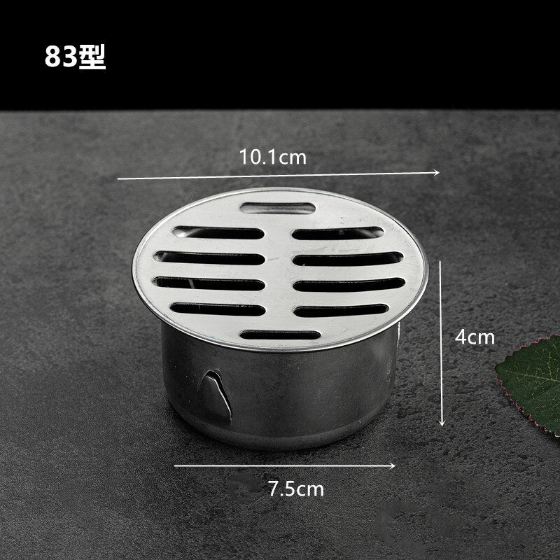 Round Anti-clogging shower Drain