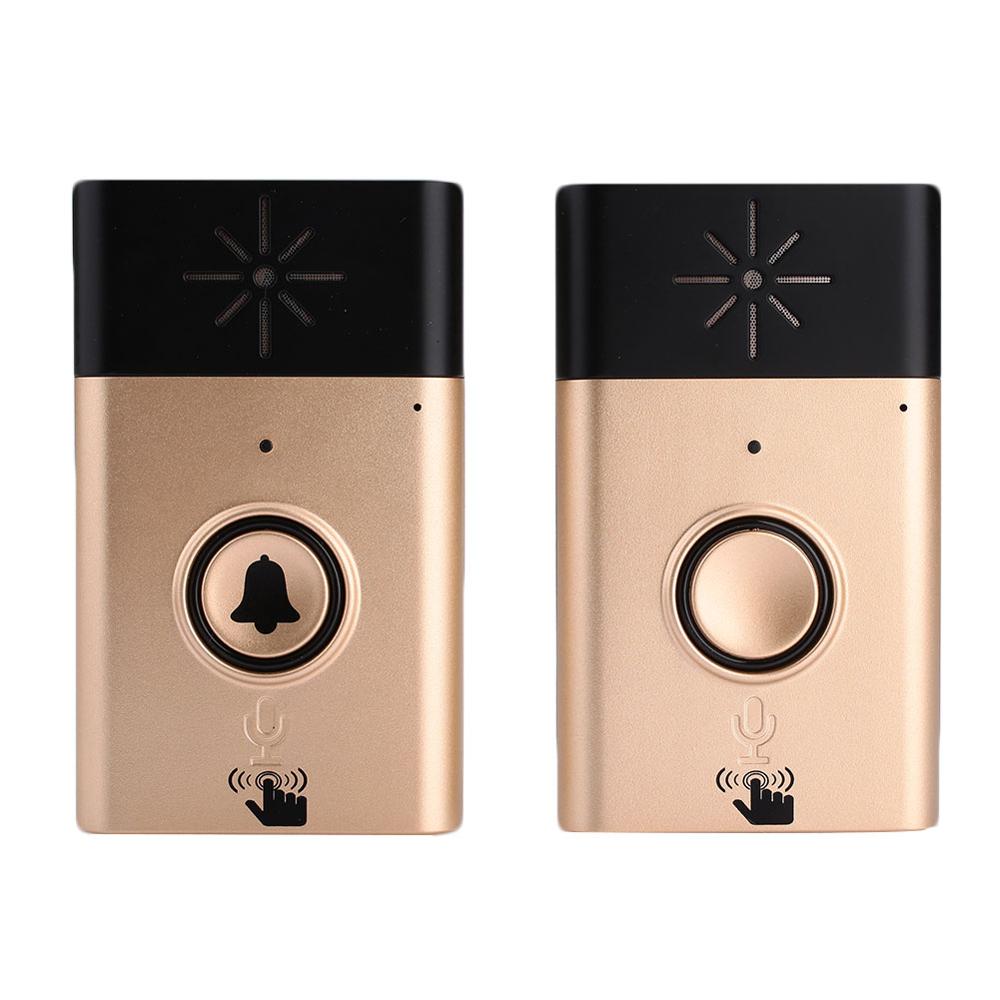 Wireless Audio Intercom Door Bell Ring Home Security Transmitter Receiver Doorbell Ring