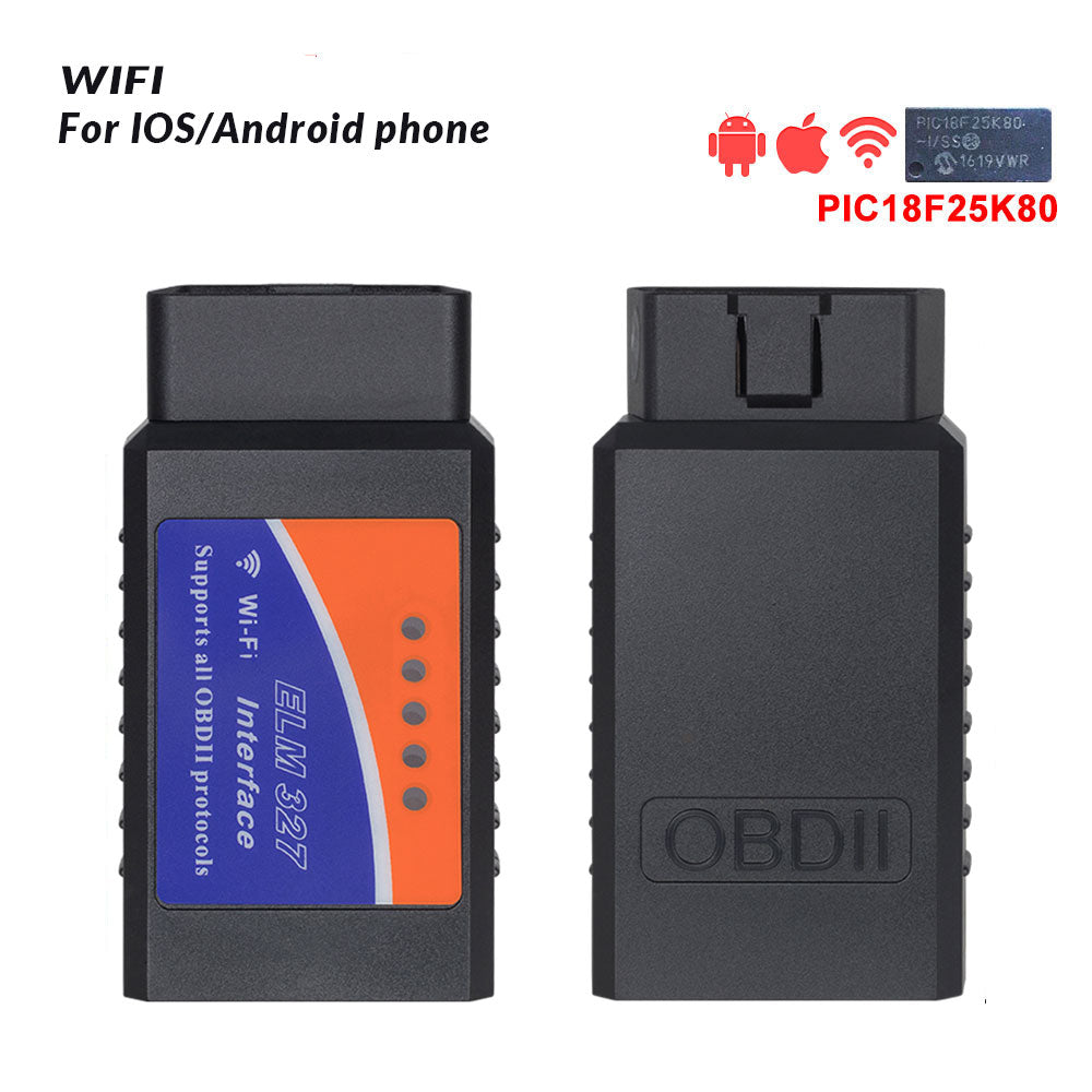 ELM327 V1.5 Bluetooth/Wifi OBD2 scanner v1.5 Elm 327 Bluetooth PIC18F25K80 Auto Diagnostic Tool OBDII for Android/IOS/Windows