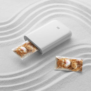 XIAOMI 3 Inch Pocket 300 DPI AR ZINK Bluetooth Photo Printer - White